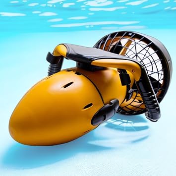 Powerful Sea Scooter Dive Propulsion, 300W/500W Underwater Seascooter, Diving & Swimming Booster For Snorkeling & Pool Fun