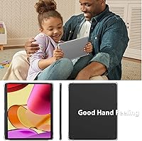 Vista 5 de Zeking Funda para tablet Yaxa Fire Max 11, esquinas reforzadas transparentes transparentes de poliuretano termoplástico (TPU) para tableta Yaxa