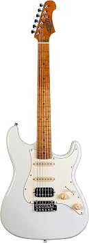 JS400 OW Strat Guitar, HSS Alnico pickups, solid basswood body, 22 frets roasted maple neck, 2 point tremolo