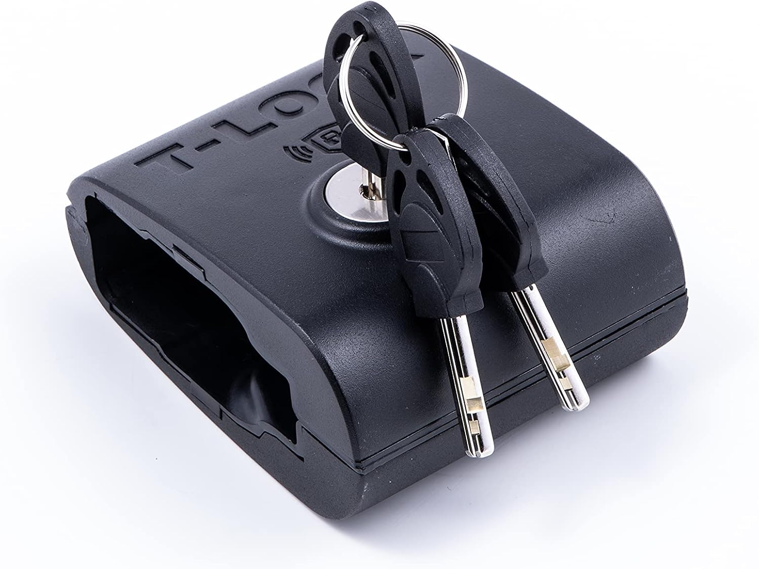 T-Lock Gun Lock with Motion Sensor 120db Alarm for Most Glock Pistol Hand Guns. California DOJ Approved Firearm Safety Device - Black