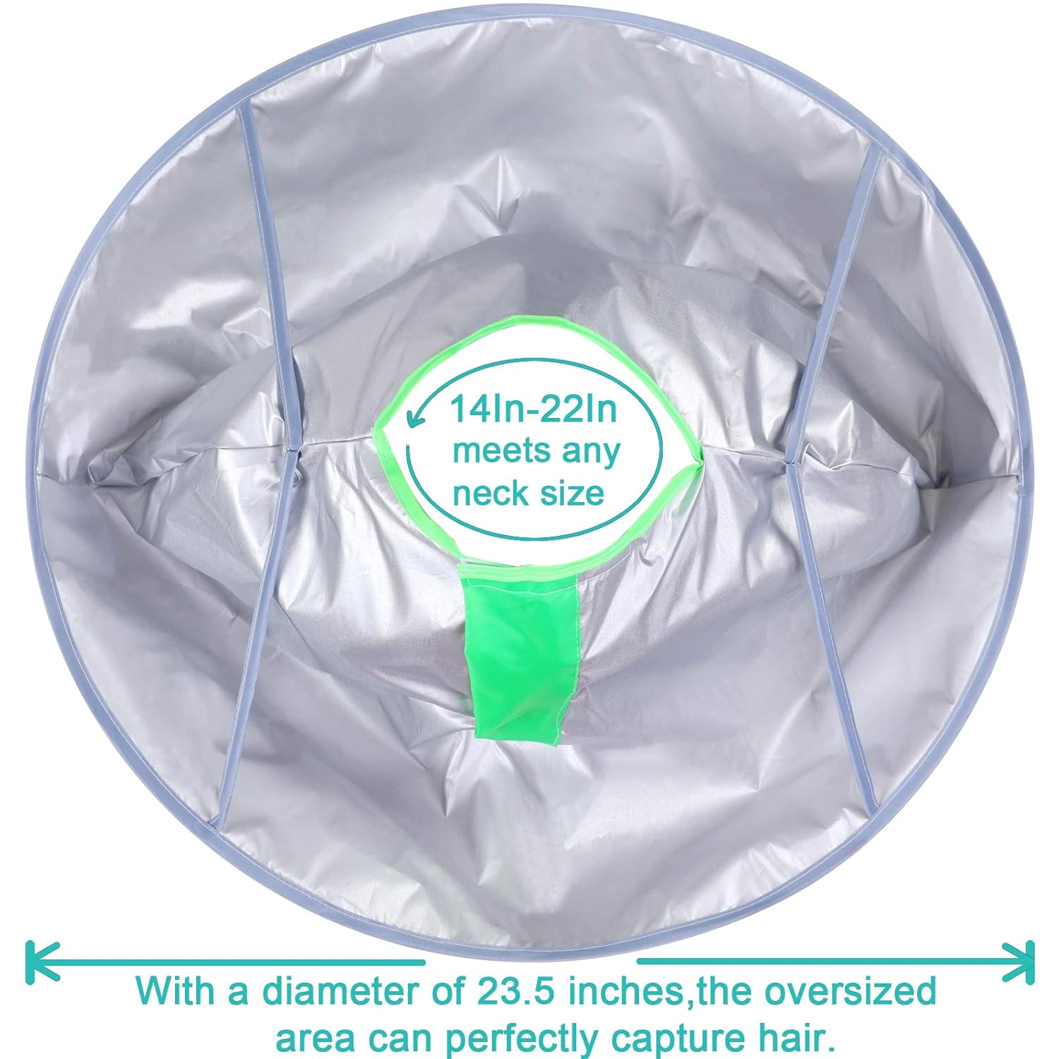 shuang qing Hair Cutting Cape, Professional Haircut Cape Foldable Hair Cutting Clock Umbrella Hairdressing Kit for Barber and Stylists Hair Cutting Cape for Adults, Kids, Salon and Home : Beauty & Personal Care