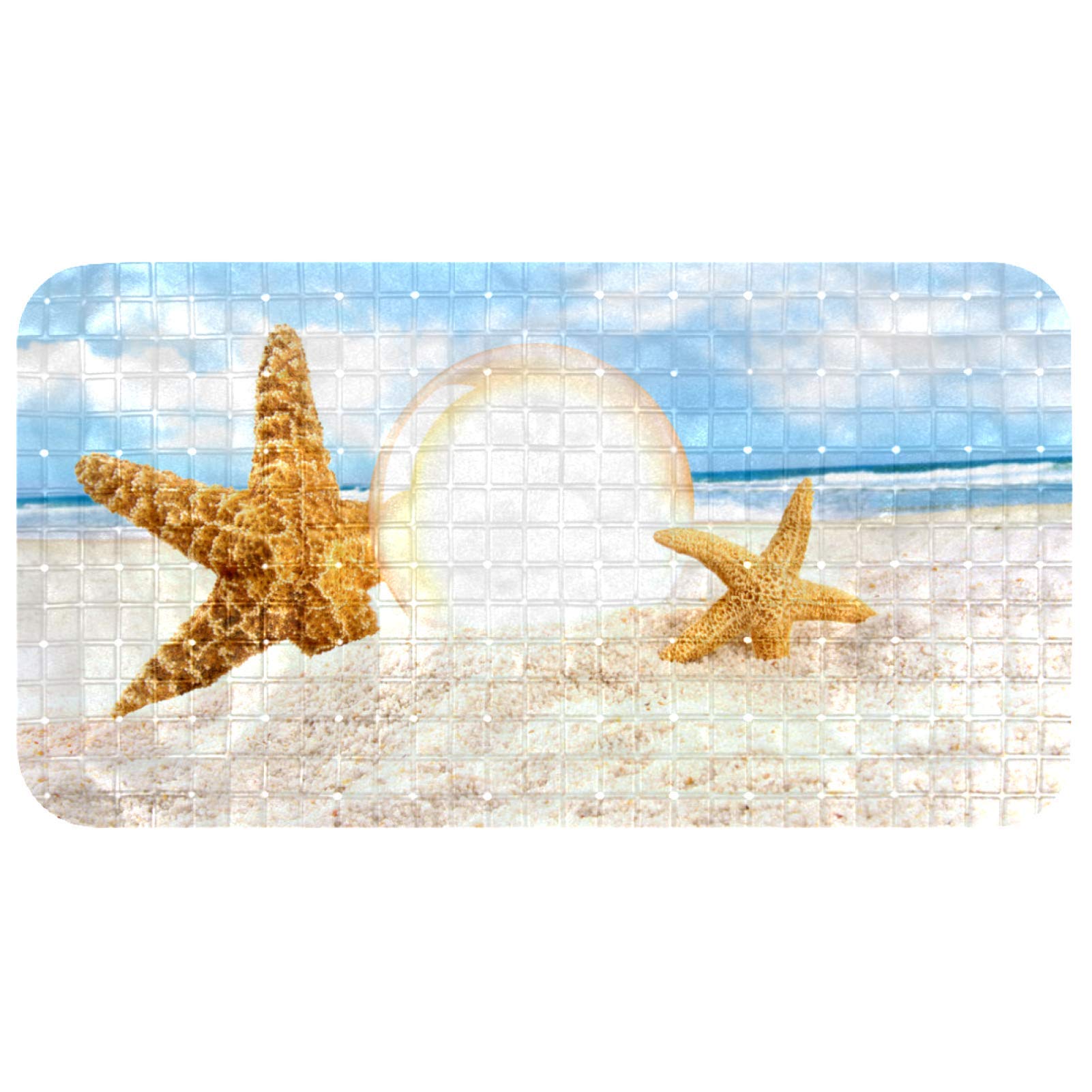 Tapis de bain anti-glisse Bennigiry en PVC - Fini les sols de douche glissants