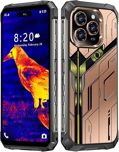 MMY Teléfono celular desbloqueado con armadura resistente de 32 + 1 TB, teléfono inteligente de 6.99 pulgadas, HD 68+108 MP, fotografía de visión