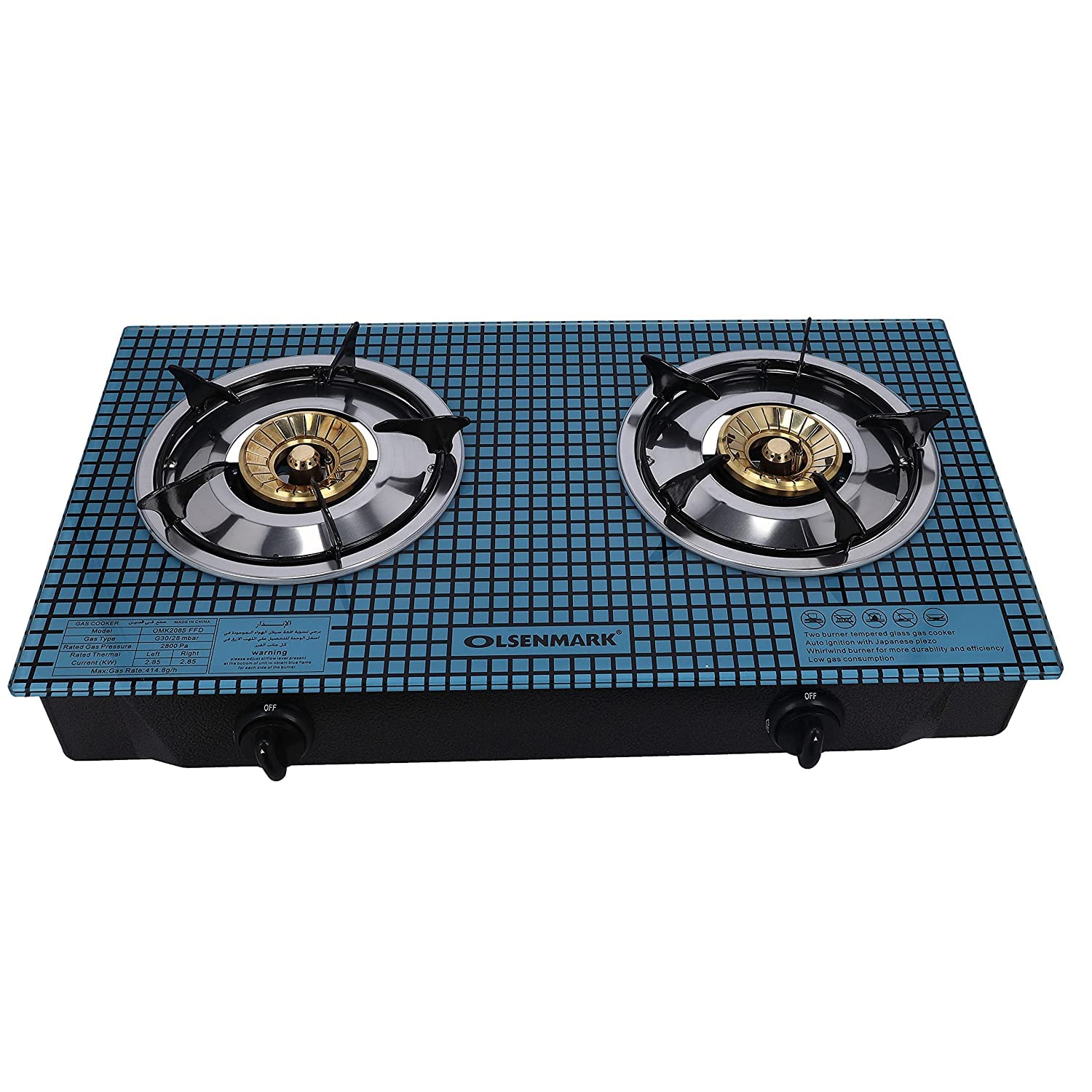 Double Gas Burner Omk2085