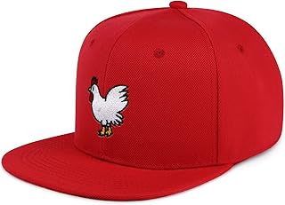 JPAK Chicken Hip-Hop Snapback Hat Embroidered Baseball Cap Chick Fried