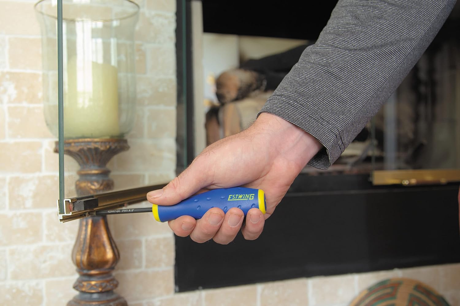 Estwing 6-Piece Magnetic Phillips and Flathead Screwdriver Set, Rust and Corrosion-Resistant, Comfortable Grip