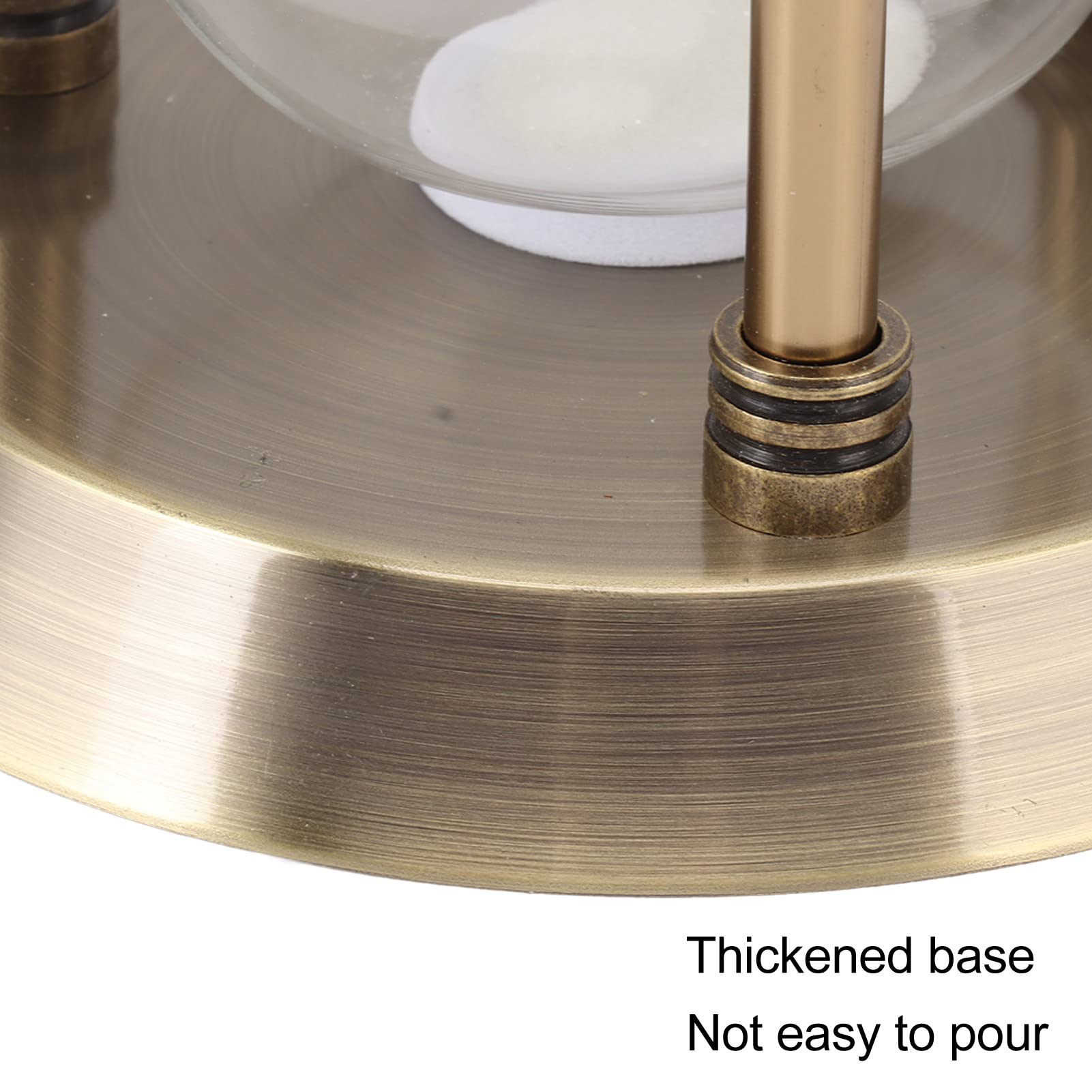 Yctze Clessidra Timer in Metallo, Elegante Decorazione da Tavolo, 60 (M