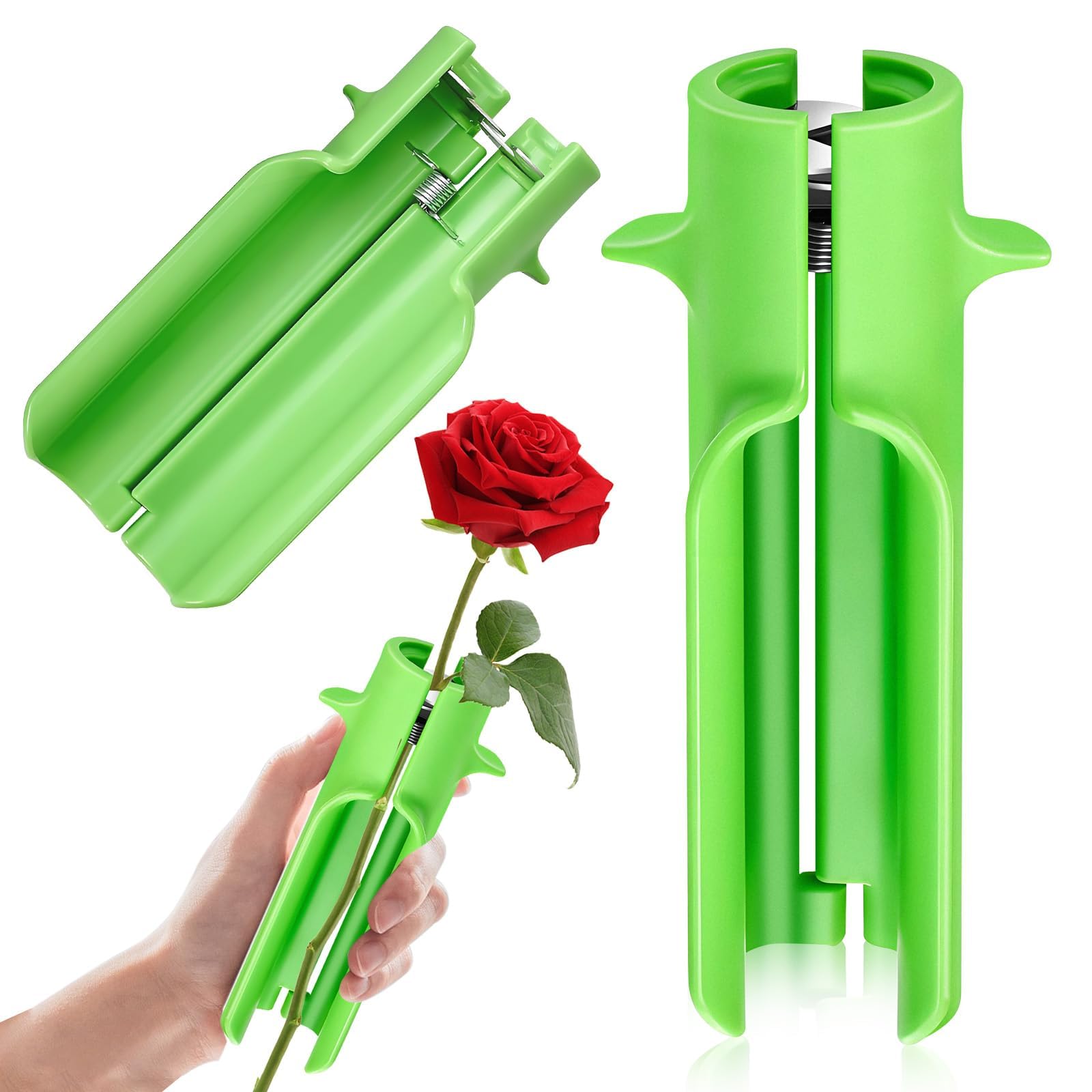 Woohome 11-teiliges Rosenwerkzeug-Set – Dornenentferner, Schere, Handschuhe, Kreppband Für Blumenarrangements