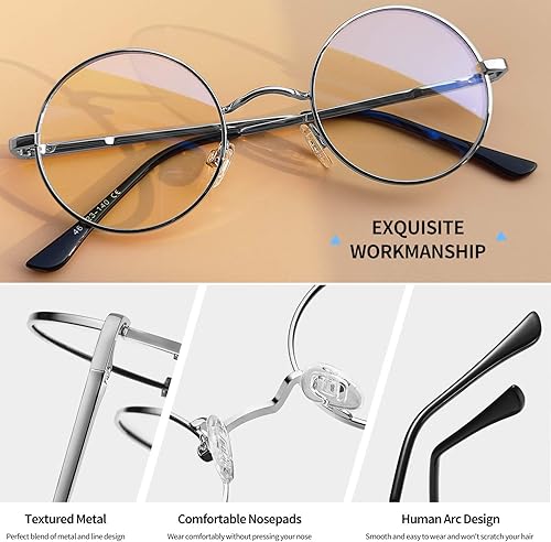 Miniatura 2 de Gafas de sol Joopin polarizadas, estilo Lennon, redondas, gafas de sol estilo hippy redondas para mujer y hombre