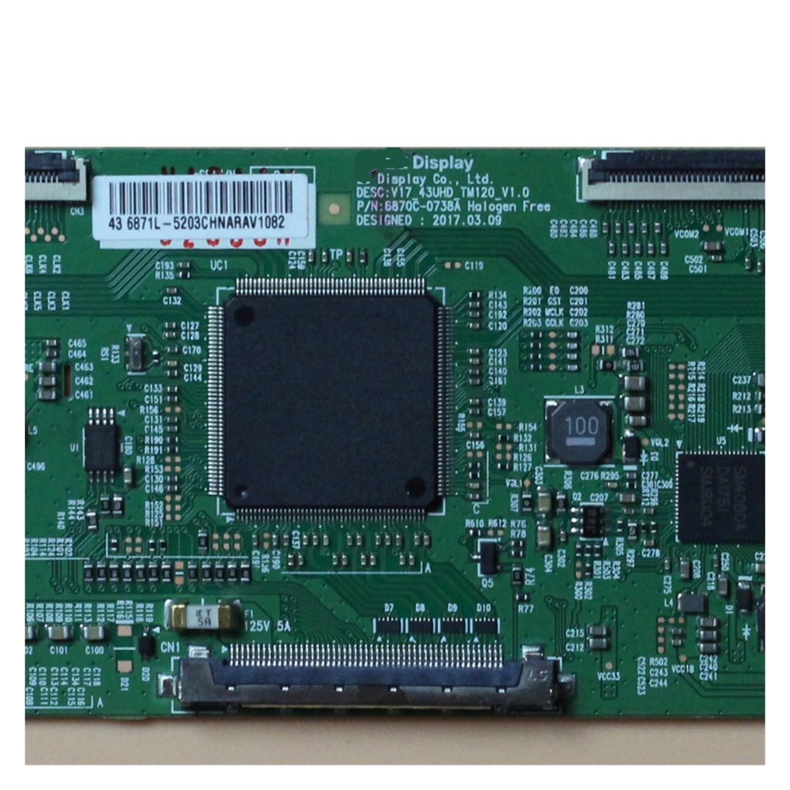 JQIBFXCS TV Motherboard Inverter, Compatible for TCL,TV 40-R51MF1-TSA2HG 40-R51MPF-MAA2HG 11602-50 Logic Board Accessories Suitable for TV Repairs.(R51MPF)