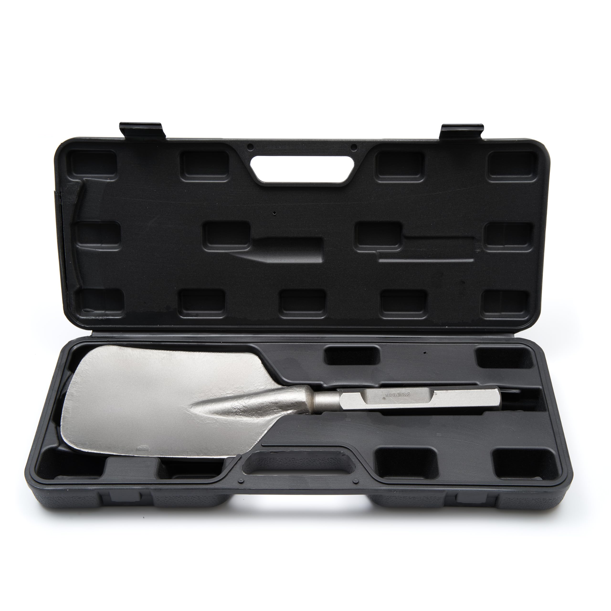 WERHE Burin Pelle HEX28, 135 x 400 mm, Acier à Outils pour Marteau-Piqueur