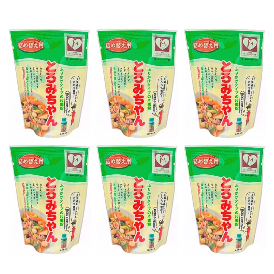 Amazon.co.jp: とろみちゃん 詰め替え用 片栗粉 100g×6袋 とろみ