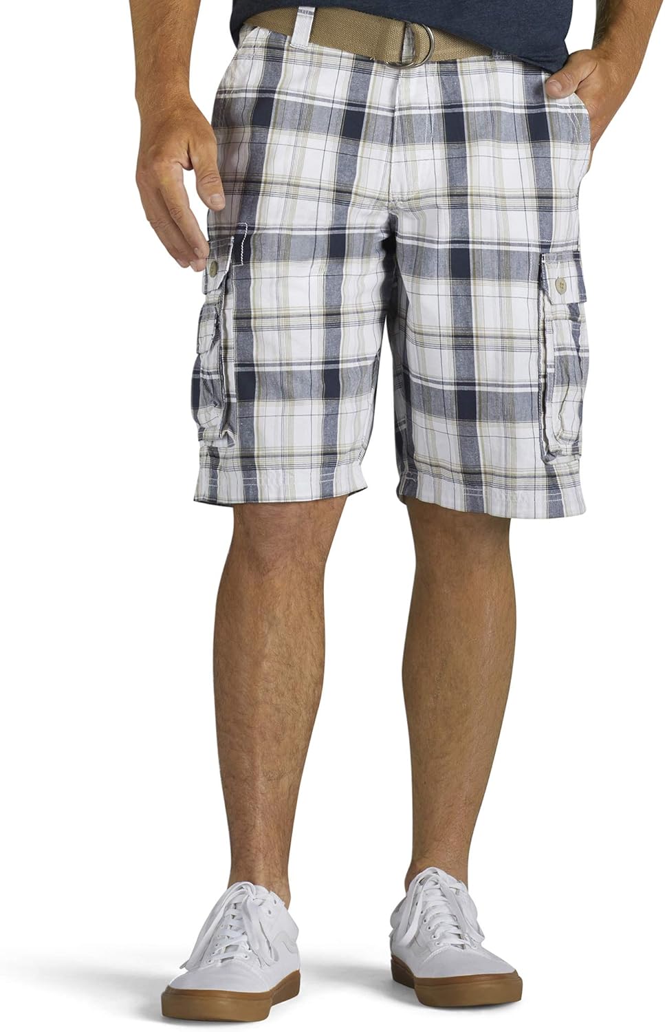 Salopette Lee Homme Taille 42 – Cargo à Carreaux Multicolore – Occasion Très Bon État