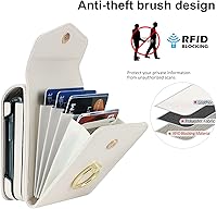 Vista 3 de Asuwish Funda para teléfono Samsung Galaxy Z Flip 4 5G 2022 con anillo de bloqueo RFID, correa cruzada para muñeca, soporte para tarjeta de crédito