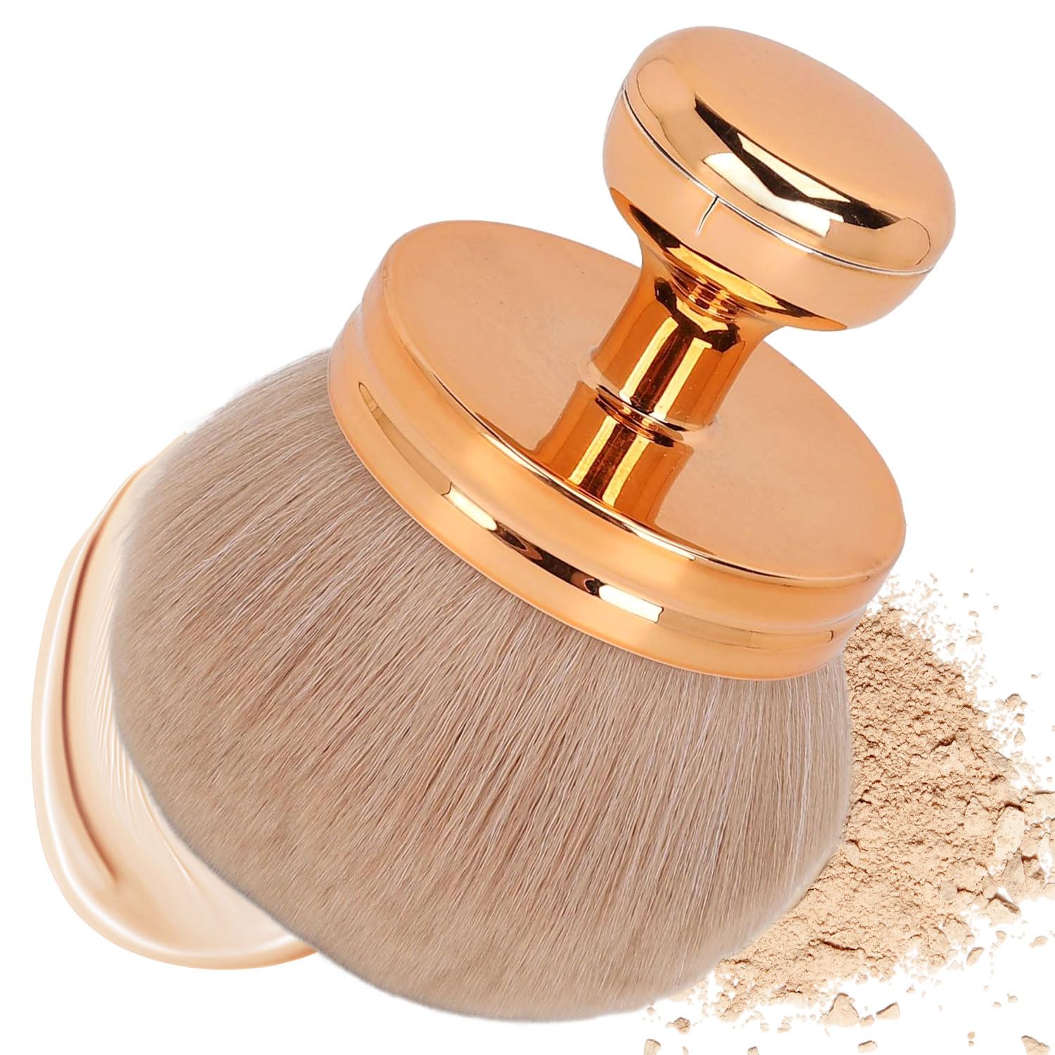 Large Self Tanning Brush,Kabuki Brush for Body And Face,Body Makeup Brush for Tan Application,Blusher Brushes,Fake Tan Brushes Tanning Body Perfector for Leg Makeup Bronzer,Suncreen Applicator