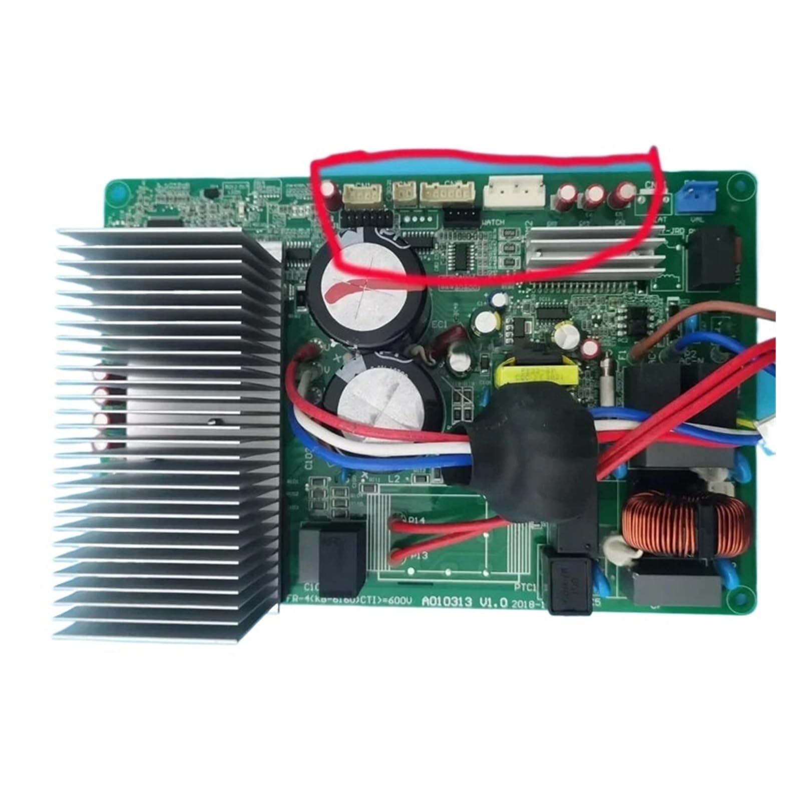 Qrsvjzqxklc 12 Blades Compatible For Tcl， Air Conditioning Computer Board A010313 A010302 210901942A 31201-00043(12 Blades)