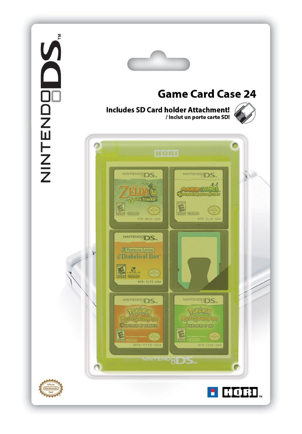 DS Game Card Case 24 (Yellow)