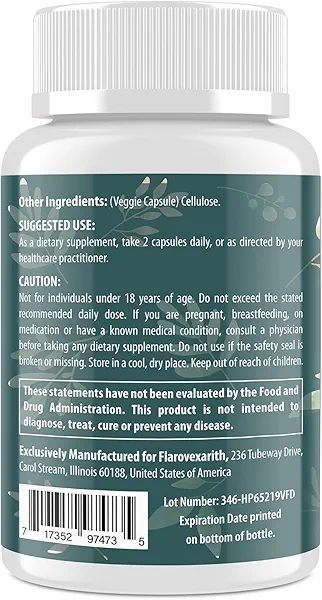 Flarovexarith Chlorophyll Supplement