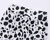 Vista 6 de Wosixima Traje de primer cumpleaños para bebé niño y niña, recién nacido de un año, pantalones cortos, fiesta de primer cumpleaños de vaca