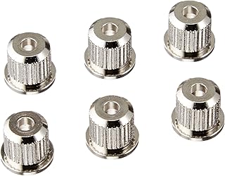 All Parts AP 0087-001 String Ferrules (6 pieces) for Guitar, Nickel