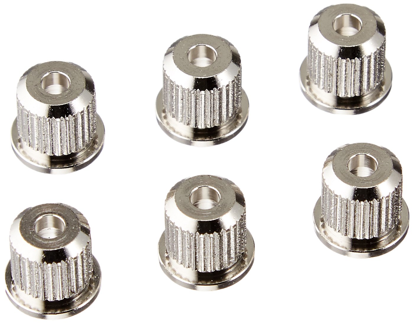 All Parts AP 0087-001 String Ferrules (6 pieces) for Guitar, Nickel