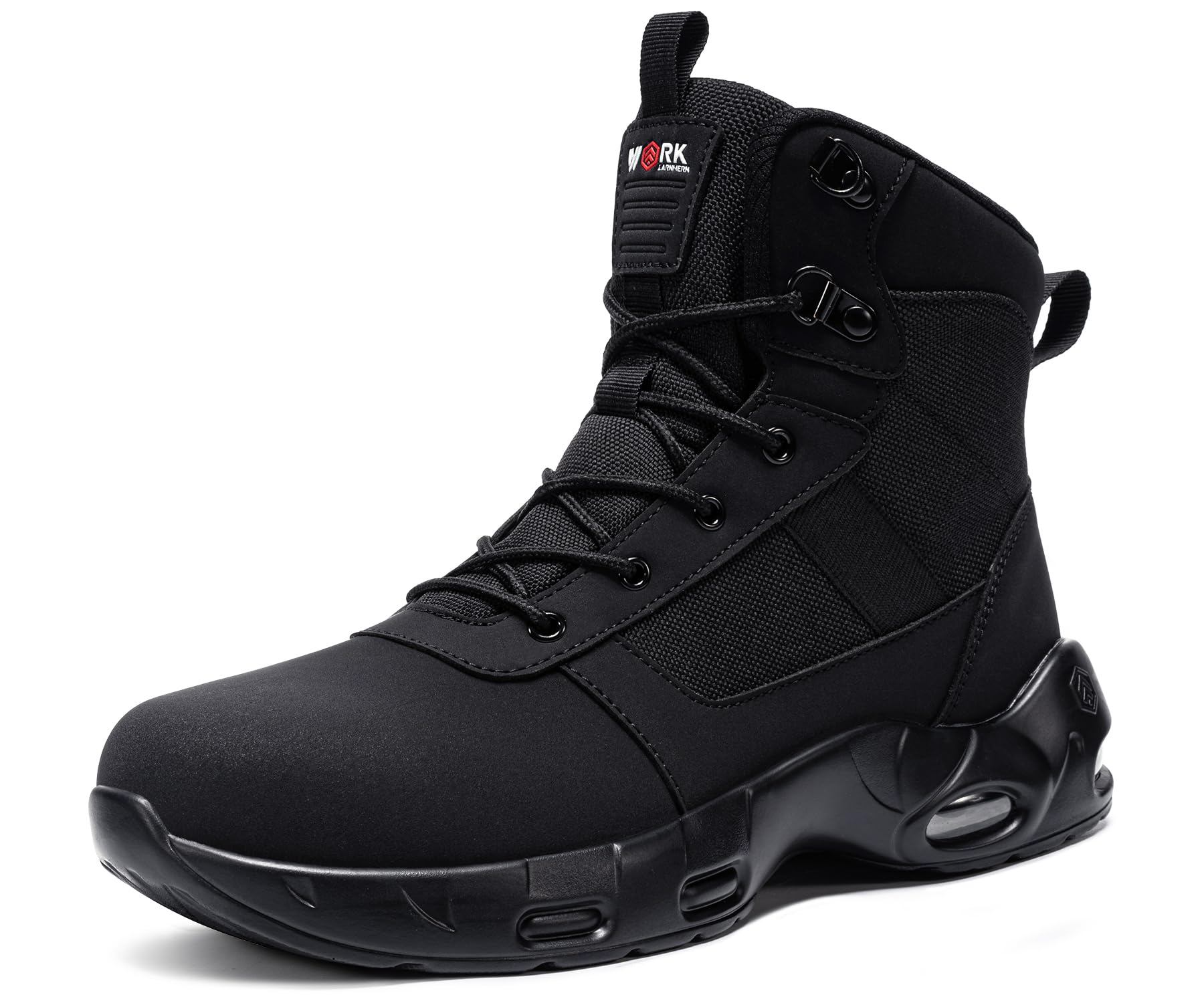 Steel Toe Work Boots Men Water Resistan Shoes