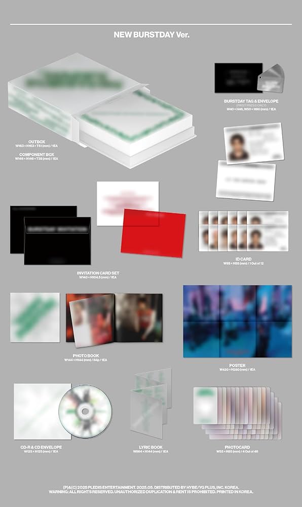 Amazon.co.jp: SEVENTEEN HAPPY BURSTDAY 5th Album Standard