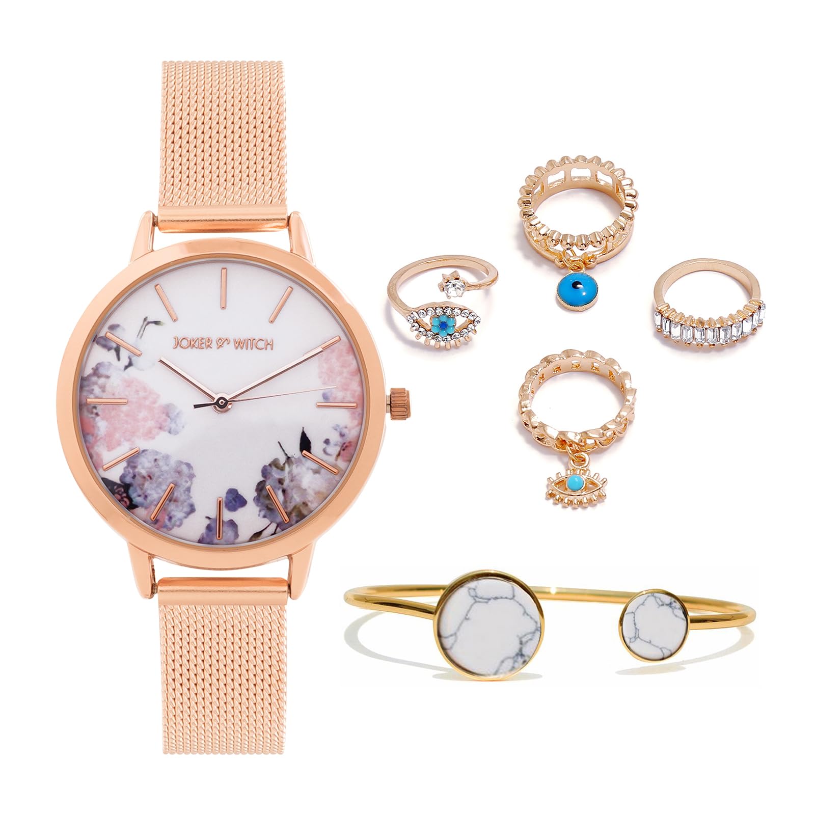 Joker & Witch Women Sosa Love Triangle Watch Gift Set (B0CGRBDQZ8) Amazon Price History, Amazon Price Tracker