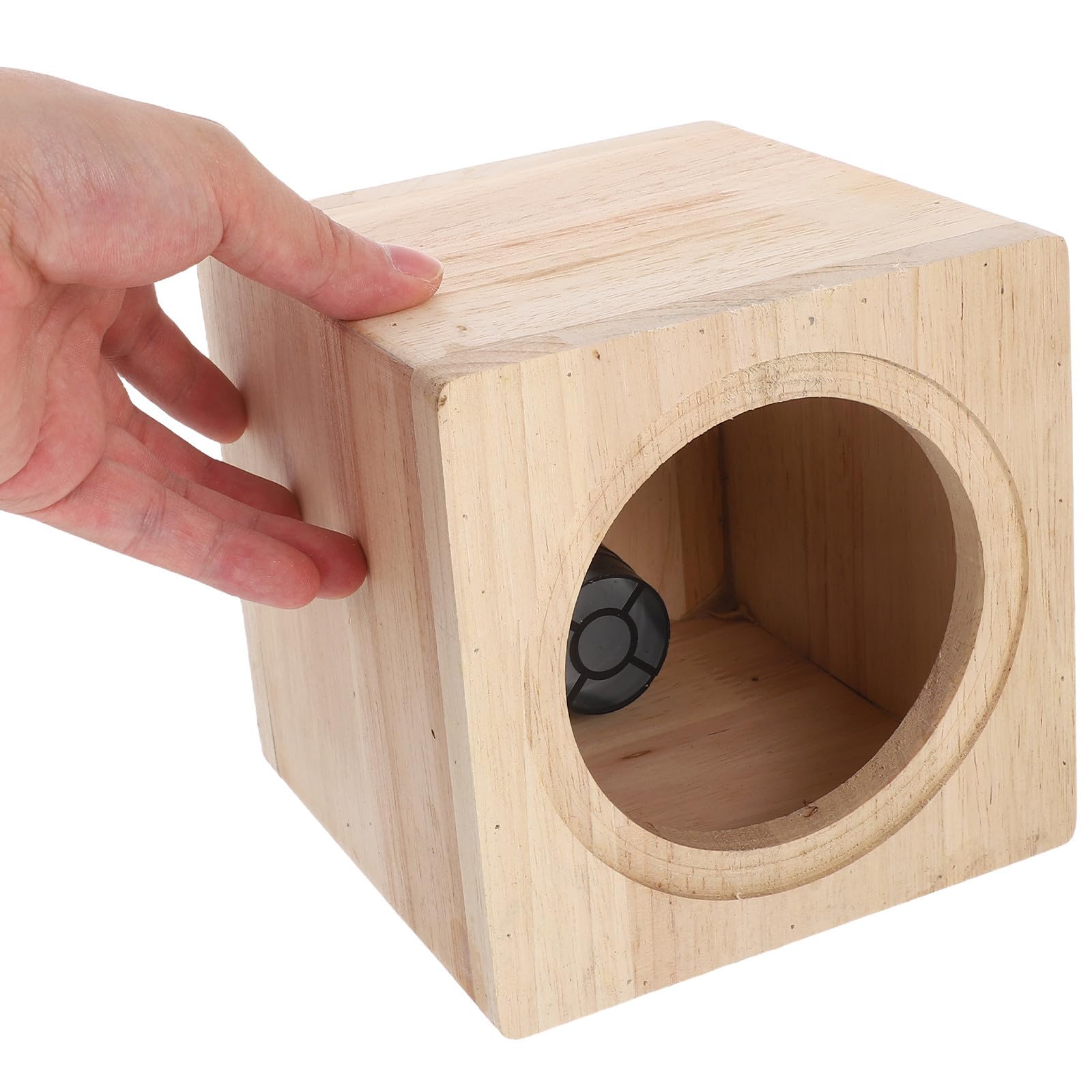 BESTonZON LKW Lautsprecherbox für 4 Zoll Lautsprecher mit Eleganter Oberfläche und Vibrationsminimierendem Design für Lange Straßenfahrten und Täglichen Gebrauch
