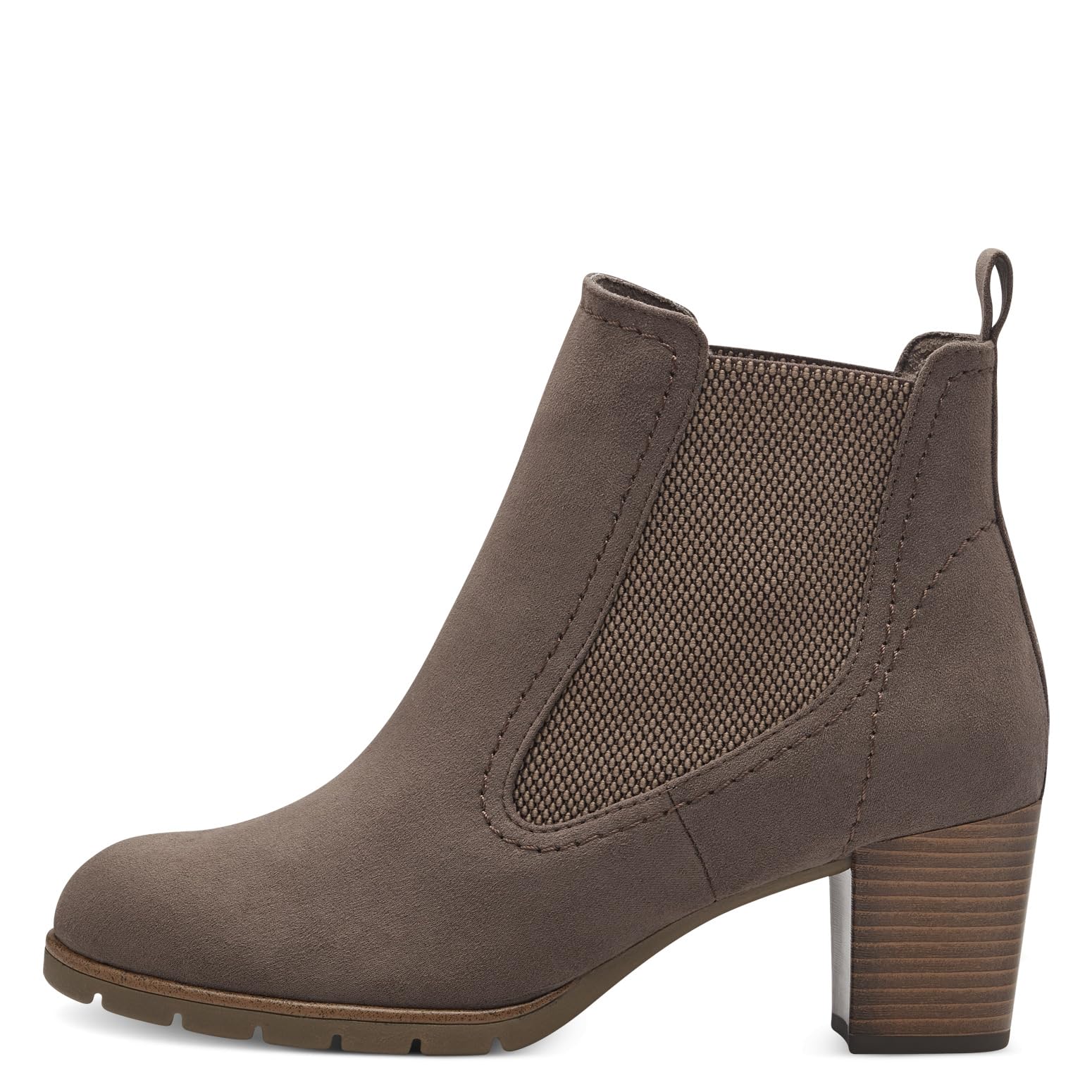 MARCO TOZZI Damen Stiefeletten zum Schlupfen mit Blockabsatz