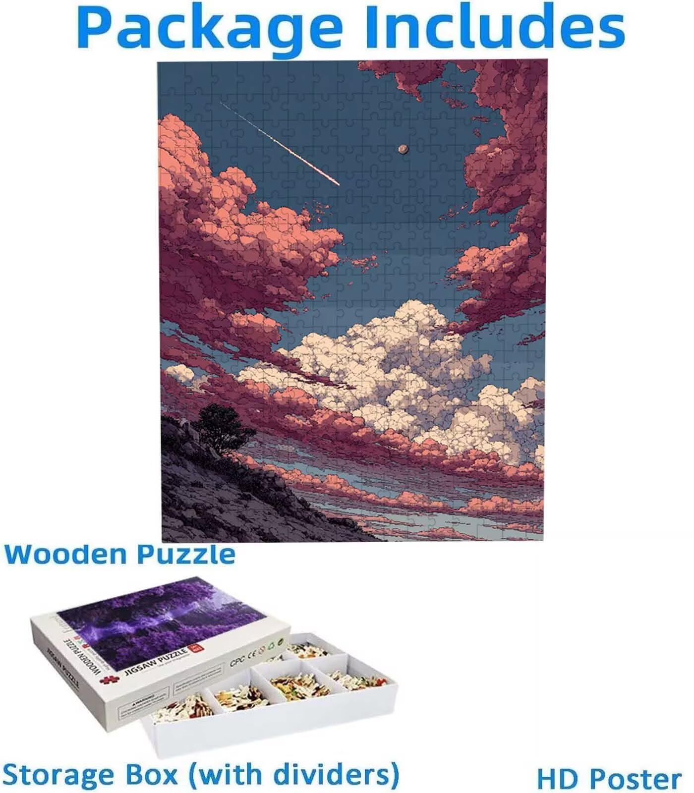 Puzzle 6000 elementów Puzzle dla dorosłych 179 x 105 cm gra edukacyjna puzzle dla dorosłych i dzieci od 14 lat kreatywny prezent dla relaksu - PjY9108 Z-7
