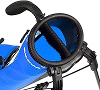 Vista 3 de Orlimar Pitch 'n Putt - Bolsa de golf ligera con soporte, diseño de transporte ultraligero, divisor bidireccional, correa para el hombro, bolsa