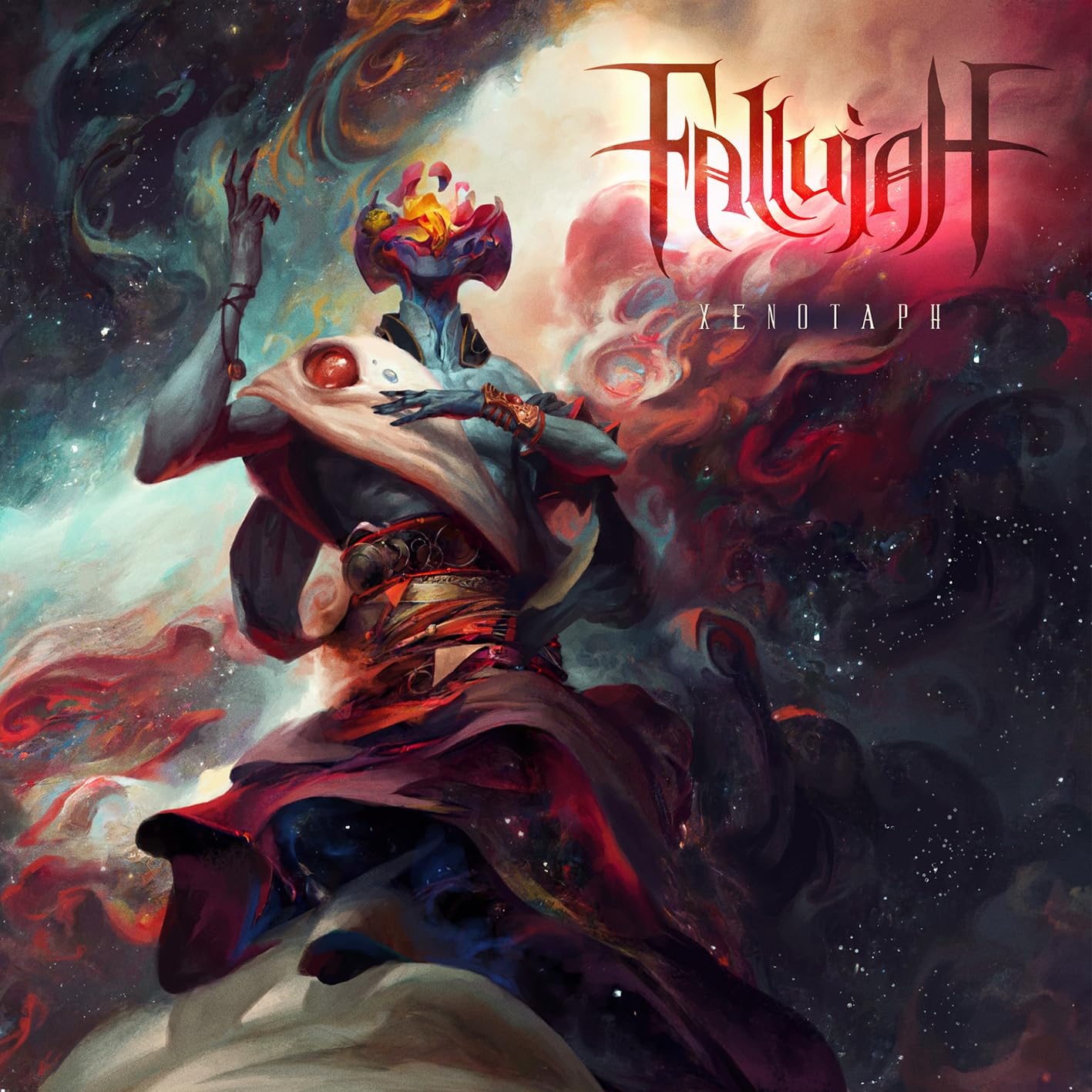 Fallujah - Fallujah (Nuclear Blast) Red/Black Swirl Vinyl 12"" Album