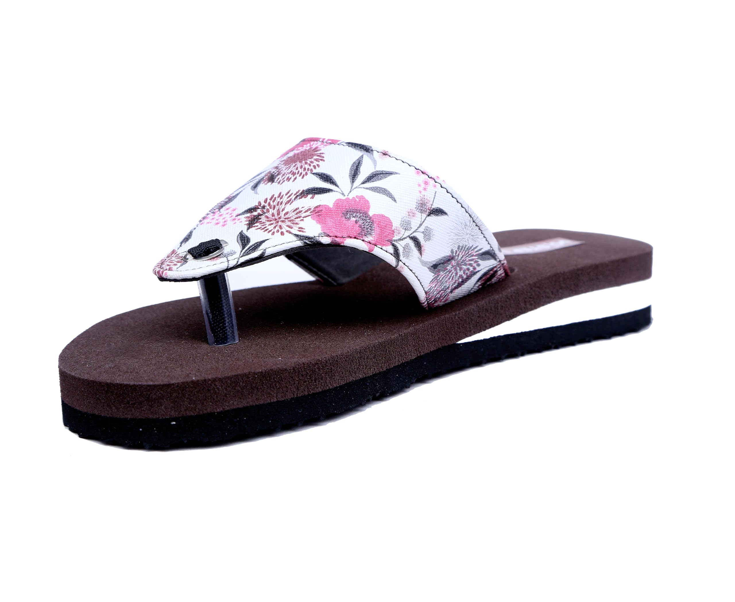 STEP LITE Dual Soft MCR/MCP Lightweight Anti-skid | Ortho & Diabetic Slippers for Women (Brown, 5) (B0CRDM9TX6) Amazon Price History, Amazon Price Tracker
