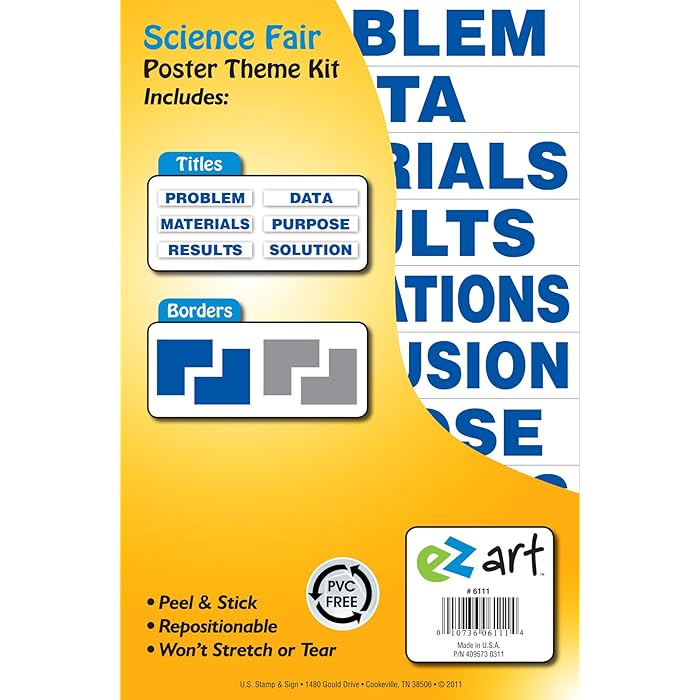 Buy Headline Sign 6111 EZ Art Science Fair Theme Kit for CreateYour