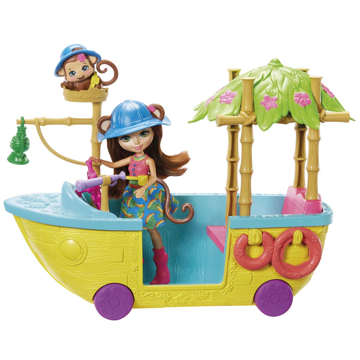 Enchantimals Dschungelwald-Boot