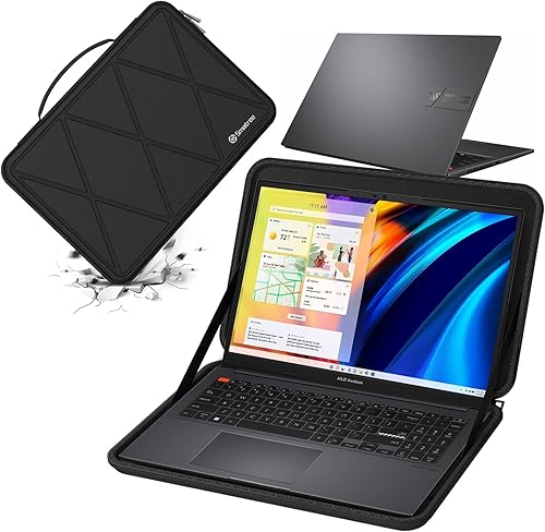 Vista 28 de Smatree Funda protectora rígida de EVA compatible con ASUS Chromebook CX1 (CX1101) de 11.6 pulgadas, ASUS ProArt PZ13 (HT5306) de 11.6 pulgadas