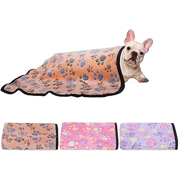 Love Cat Pet Blanket for Small Cats & Dogs Thick 76*52cm