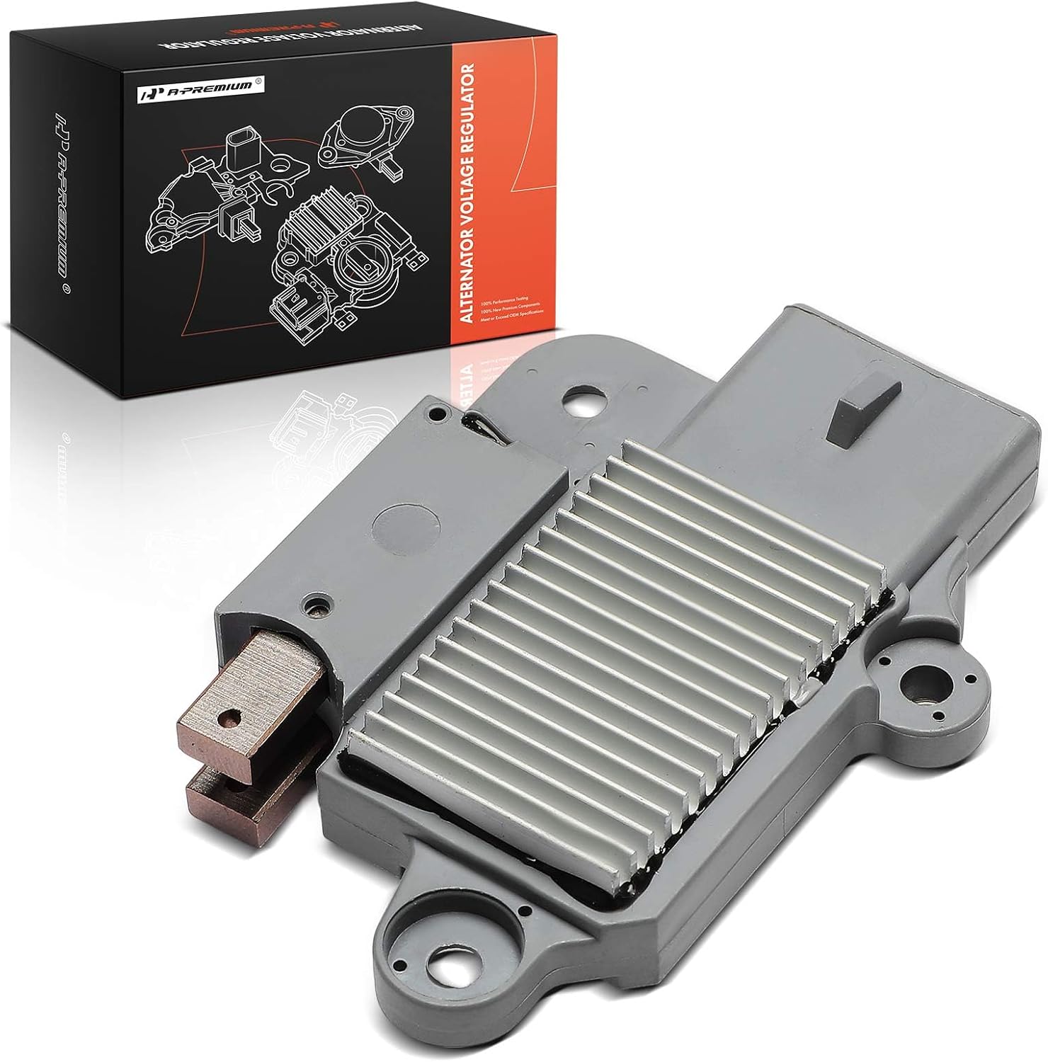 A-Premium Alternator Voltage Regulator Compatible with Ford Crown Victoria 1996, GT 2005-2006, Explorer Sport 2001 & Lincoln Mark VIII 1996 & Mercury Mountaineer 2002-2004, 4.0L 4.6L 5.4L