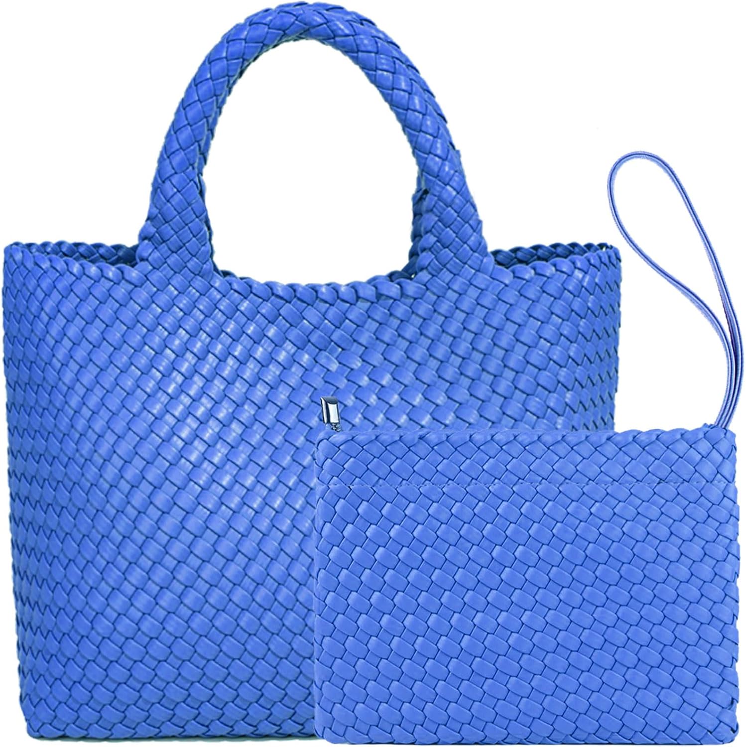 JINMANXUE Fashion Woven Bag Shopper Bag Travel Handbags and Purses Women Tote Bag Large Capacity Shoulder Bags