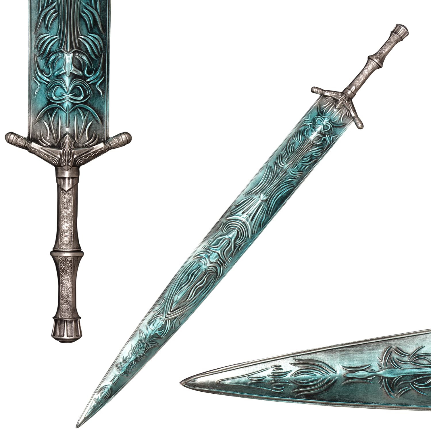 IM-SMELTER 48" Bloodborne Ludwig Moonlight Cursed Holy Sword,Cosplay Holy Blade, PVC Material, for Display, Collection, Stage Performance