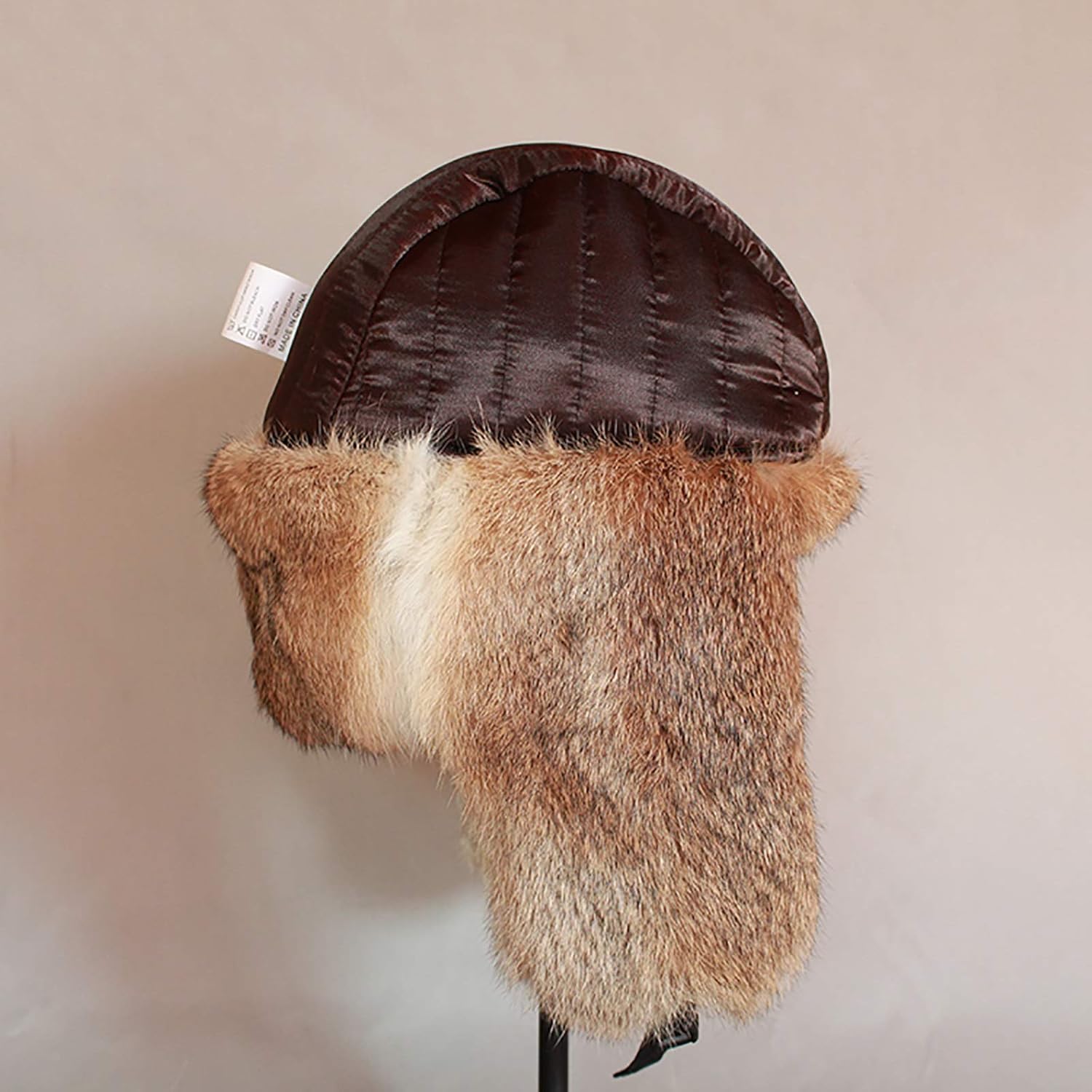 Winter Hats,Bomber Hat Bomber Hat Trooper Trapper Hat Aviator Hat with Ear Flap Keep Warm Winter for Ski Skate,Multi-Colored-6 7/8-7 1/8cm
