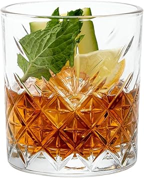 Amazon Timeless 12オンス オールドファッショングラス エッチングウイスキーグラス 6個セット 食洗機対応 欠け防止 クリアガラス オールドファッショングラス 鉛フリー カクテルや飲み物用 レストラン用品 Restaurant Ware ロックグラス 通販