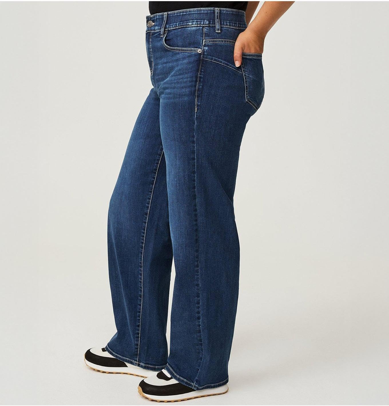 Torrid Women's Plus Size Jeans - Bombshell Wide Leg High-Rise Jean