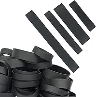 Vista 3 de HAIDIBAO-Rubber Bands Assorted Sizes Black Mixed wide Elastic Bands for for Survival Office Supply size82,size#94,size#84,size#105 Tactical Rubber