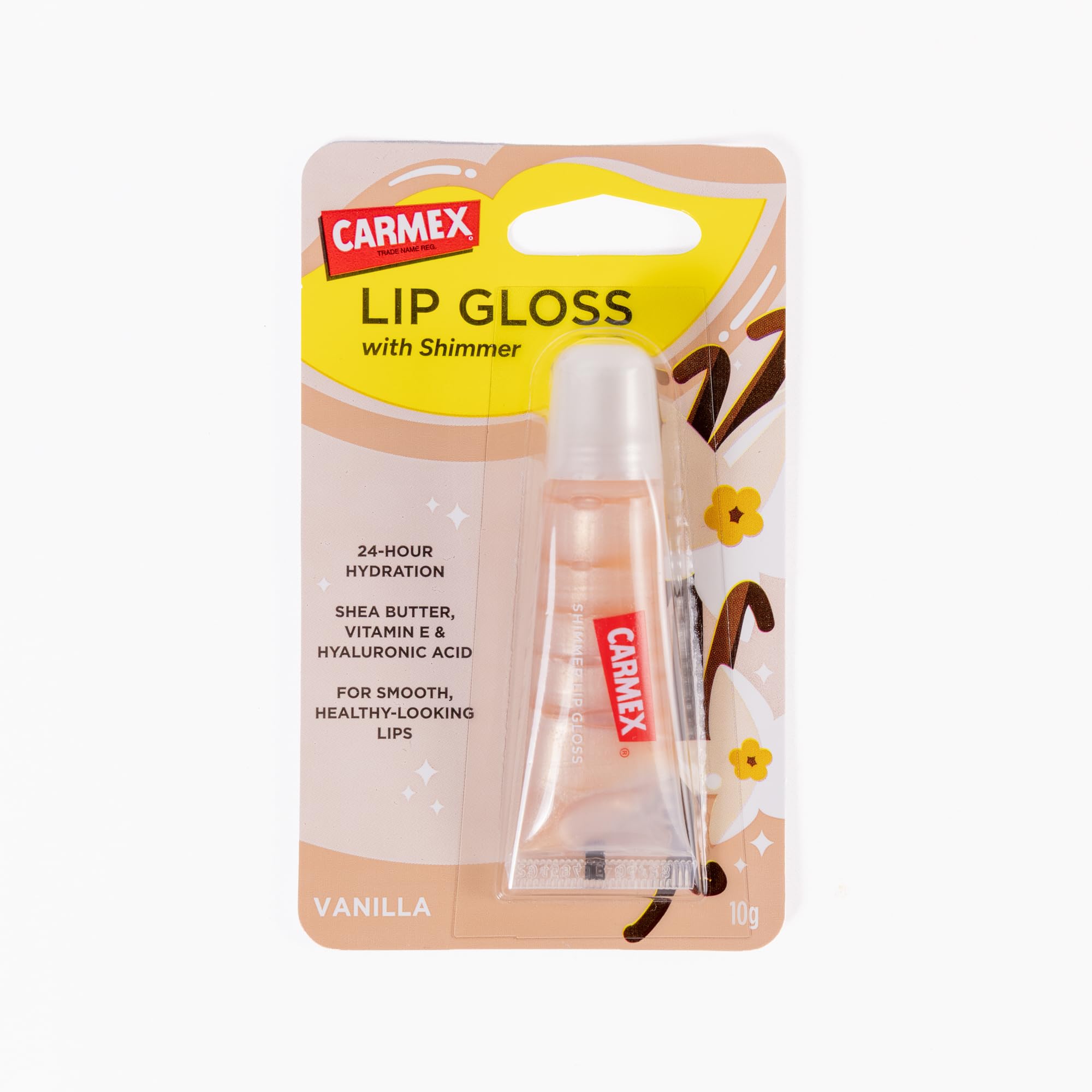 Carmex Vanilla Lip Gloss With Shimmer