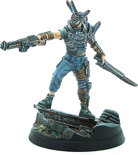 Miniatura 8 de Modiphius Entertainment Fallout Wasteland Warfare Raiders - The Disciples - 10 figuras sin pintar, Nuka World Wave, miniaturas compatibles con