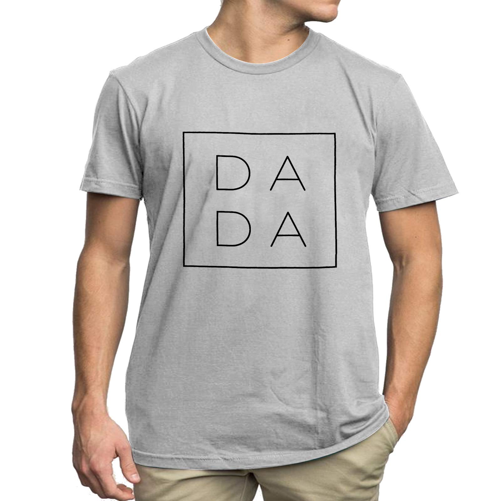 Dad Shirts for Men Funny DADA Letter Print Graphic Tshirts Father Daddy Papa Gifts Tee Tops