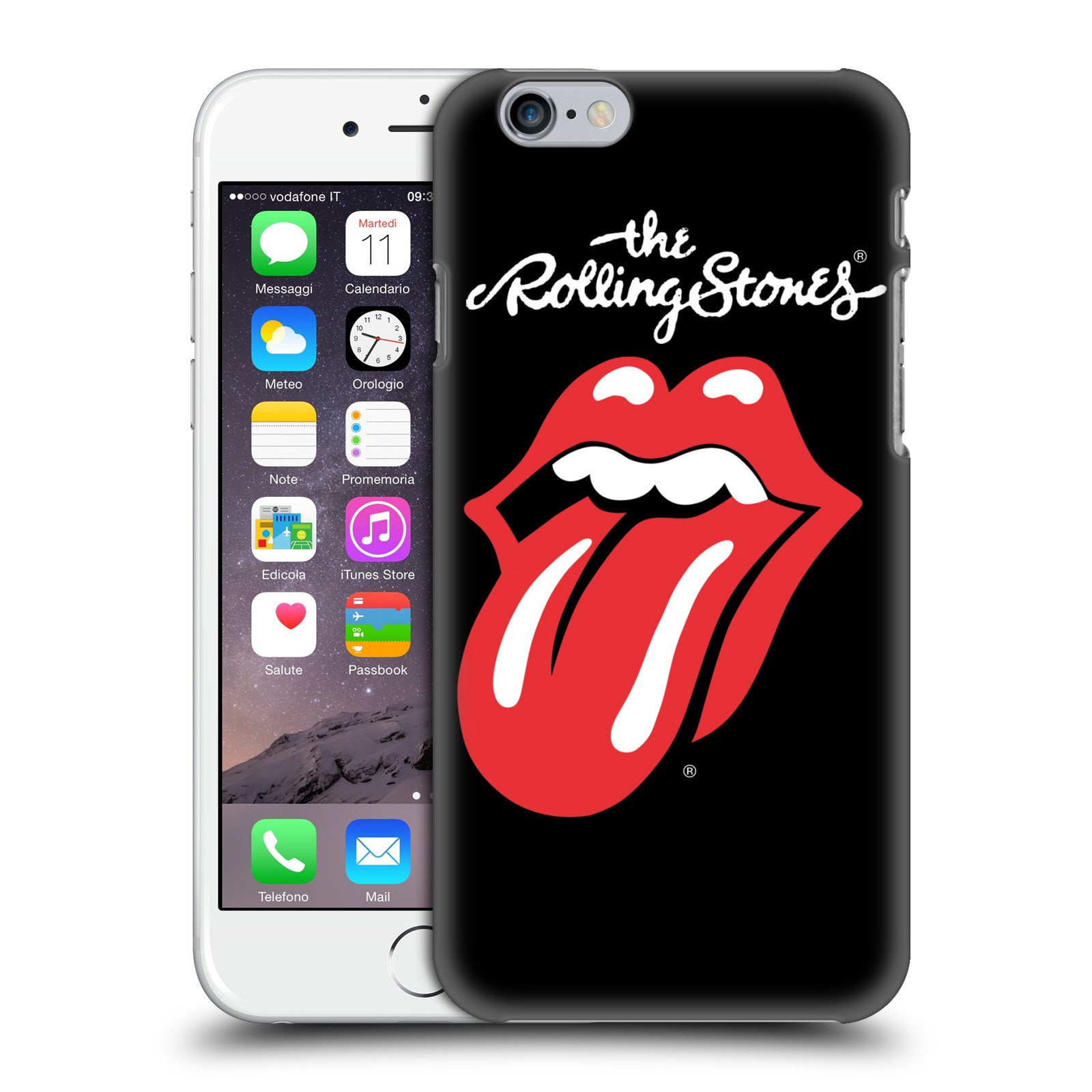 Official The Rolling Stones Tongue Classic Key Art Hard Back - Main Image