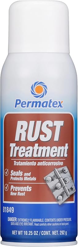 Permatex 81849 Rust Treatment, 10.25 oz. net Aerosol Can